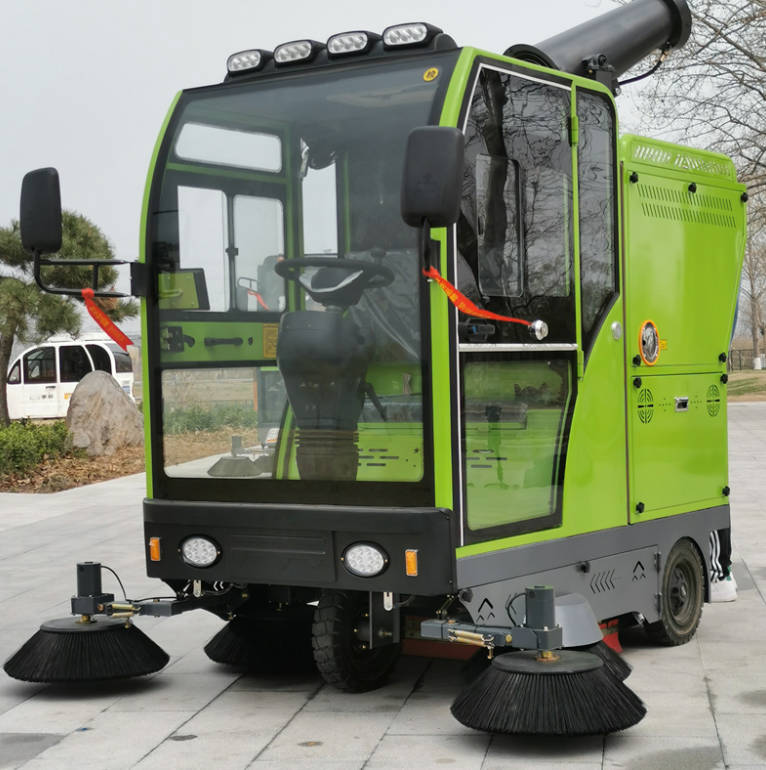 梧州道路清洁广泛应用电动环卫清扫车
